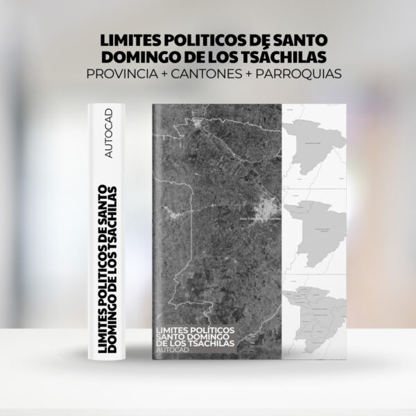 PACK PLANO TOPOGRAFICO CURVAS DE NIVEL SANTO DOMINGO DE LOS TSACHILAS