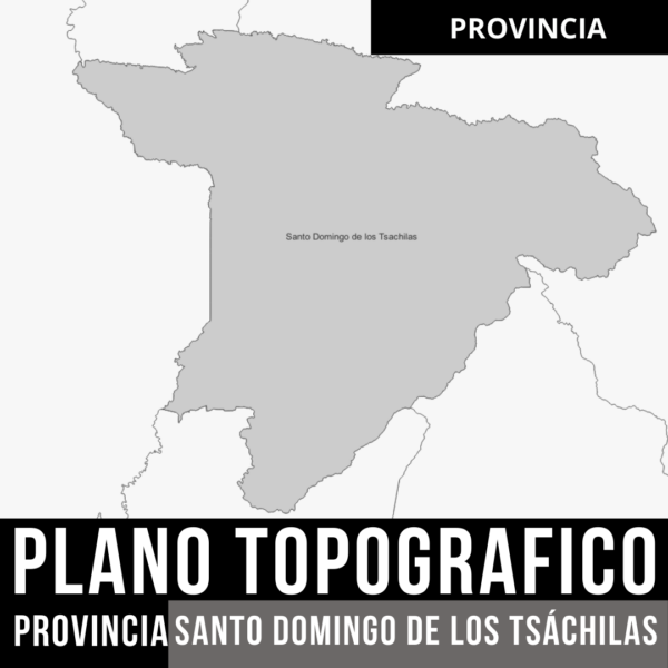 PACK PLANO TOPOGRAFICO CURVAS DE NIVEL SANTO DOMINGO DE LOS TSACHILAS