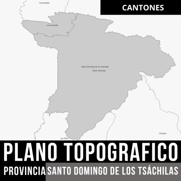PACK PLANO TOPOGRAFICO CURVAS DE NIVEL SANTO DOMINGO DE LOS TSACHILAS