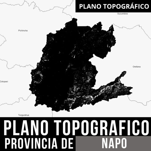 Curvas de Nivel y Límites Políticos de Napo_ ¡Descarga Tu Pack AutoCAD!