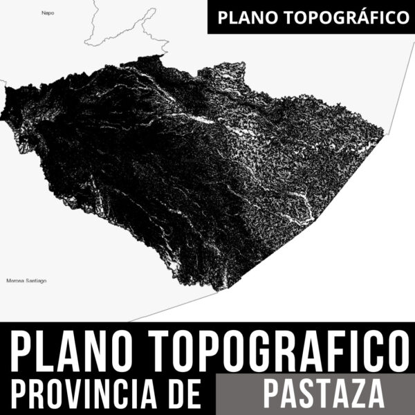 Curvas de Nivel y Límites Políticos de PASTAZA_ ¡Descarga Tu Pack AutoCAD!