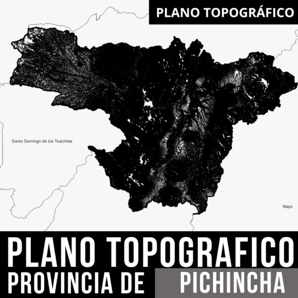 Curvas de Nivel y Límites Políticos de PICHINCHA_ ¡Descarga Tu Pack AutoCAD!
