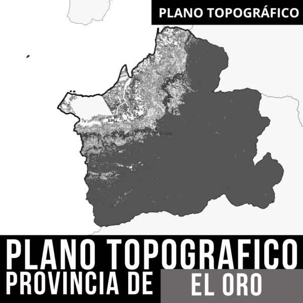 Descarga Instantánea_ Mapa Topográfico de El Oro con Curvas de Nivel y Límites Políticos