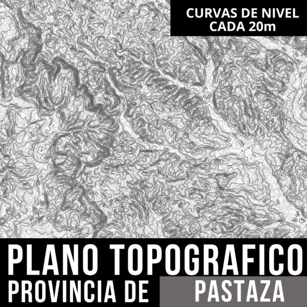 Descarga Mapas Topográficos y Límites Políticos de PASTAZA en AutoCAD