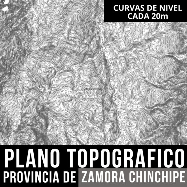 Descarga Mapas Topográficos y Límites Políticos de Zamora-Chinchipe en AutoCAD