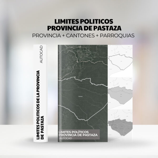 Descarga Planos Topográficos_ Curvas de Nivel y Límites Políticos de PASTAZA