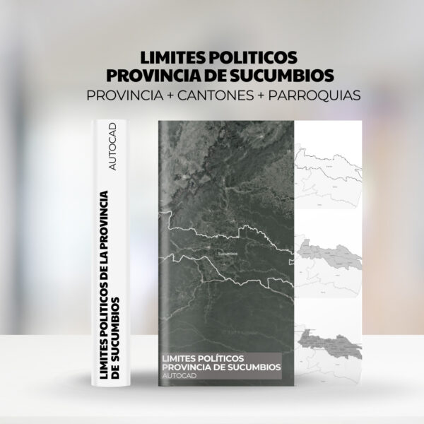 Descarga Planos Topográficos_ Curvas de Nivel y Límites Políticos de Sucumbios