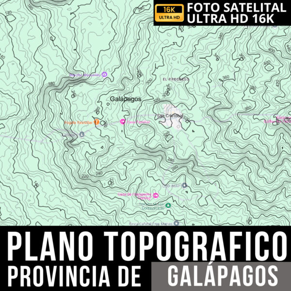 Mapa Digital de GALÁPAGOS_ Curvas de Nivel y Límites Políticos en AutoCAD (3)