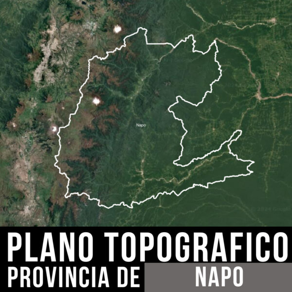 Mapa Digital de Napo_ Curvas de Nivel y Límites Políticos en AutoCAD