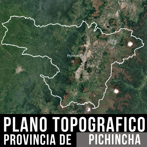 Mapa Digital de PICHINCHA_ Curvas de Nivel y Límites Políticos en AutoCAD