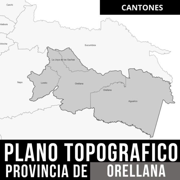 Obtén los Planos Topográficos de Orellana con Límites Políticos en AutoCAD