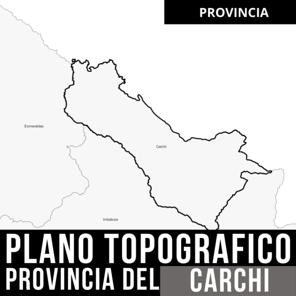 Pack de AutoCAD: Planos Topográficos, Curvas de Nivel y Límites Políticos de Carchi