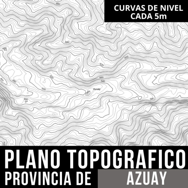 Pack Completo de Planos Topográficos y Límites Políticos de Azuay en AutoCAD (2)