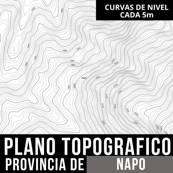 Pack Completo de Planos Topográficos y Límites Políticos de Napo en AutoCAD (2)