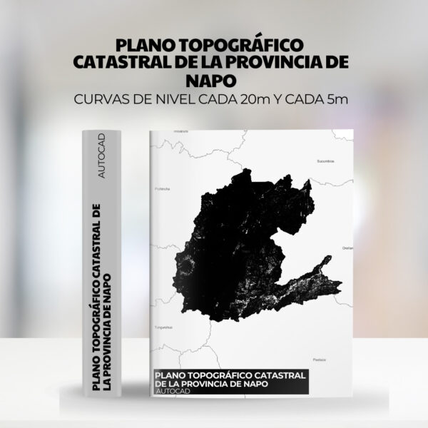 Pack Completo de Planos Topográficos y Límites Políticos de Napo en AutoCAD