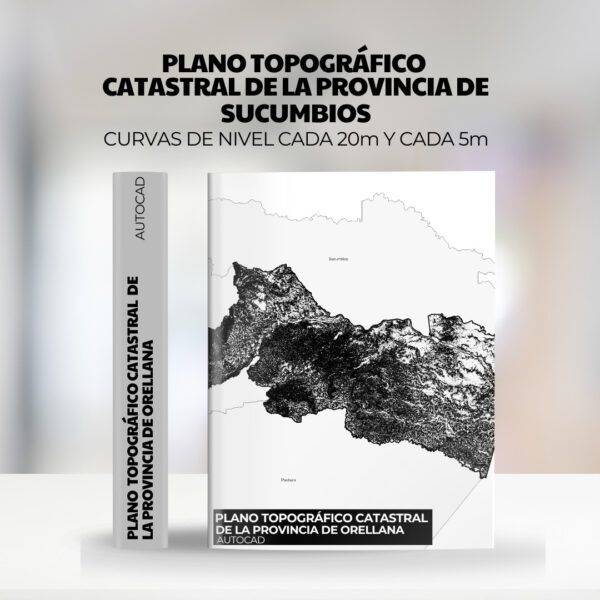 Pack Completo de Planos Topográficos y Límites Políticos de Orellana en AutoCAD
