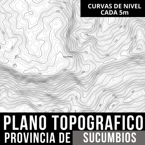 Pack Completo de Planos Topográficos y Límites Políticos de Sucumbios en AutoCAD (2)