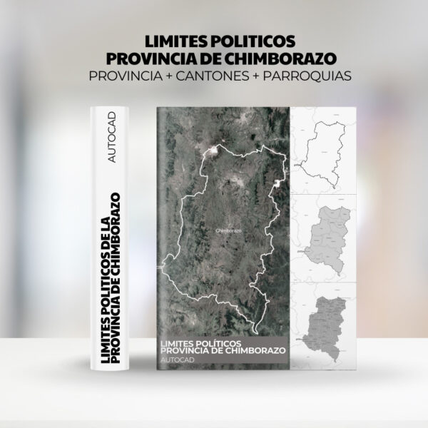 Pack Topográfico Chimborazo_ Curvas de Nivel y Límites Políticos en Alta Resolución
