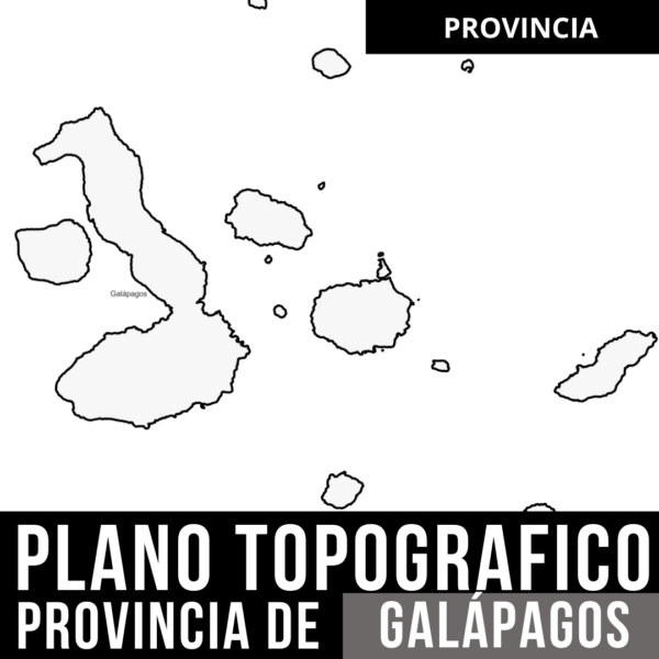 Planos Detallados de GALÁPAGOS_ Curvas de Nivel y Límites Políticos en AutoCAD