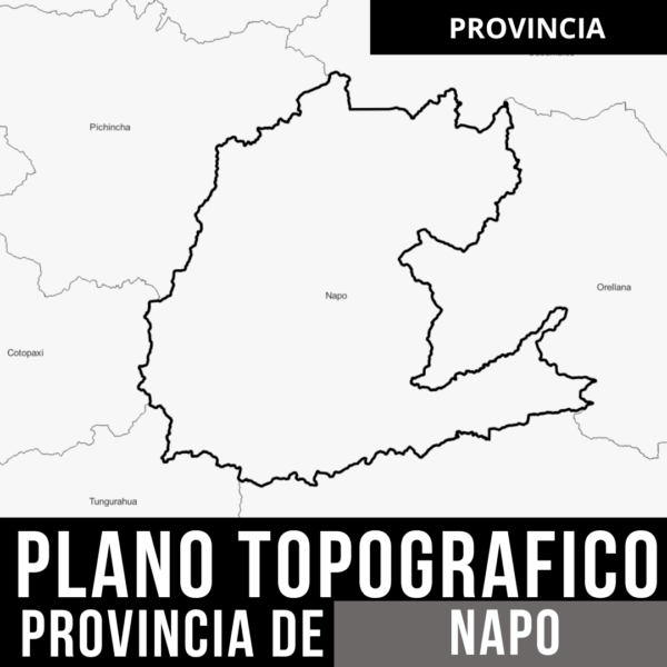 Planos Detallados de Napo_ Curvas de Nivel y Límites Políticos en AutoCAD