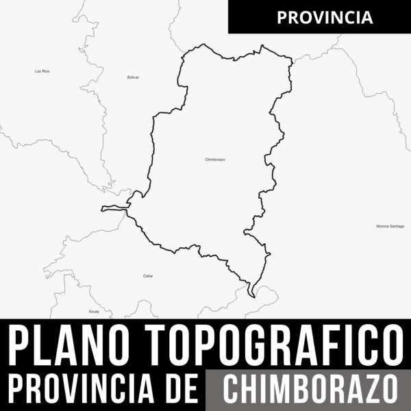 Planos Topográficos de Chimborazo_ Curvas de Nivel y Límites Políticos para Profesionales