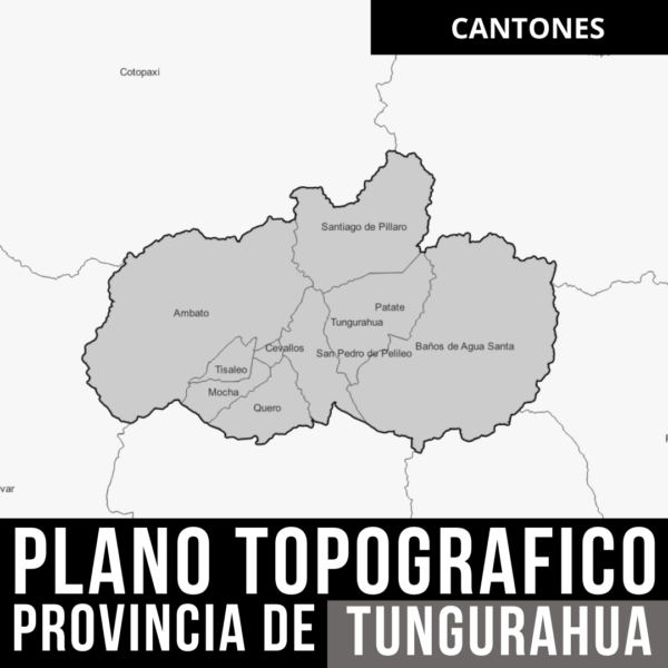 Todo lo que Necesitas Saber de Tungurahua_ Curvas de Nivel y Límites Políticos