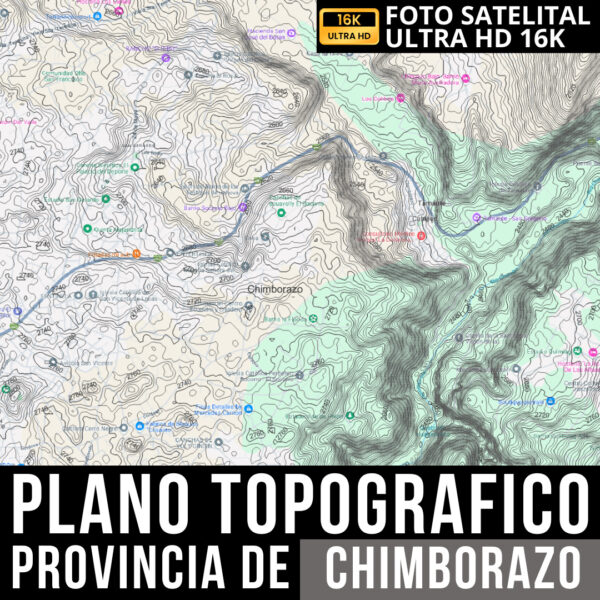 Todo lo que Necesitas de Chimborazo_ Planos con Curvas de Nivel y Límites Políticos (2)