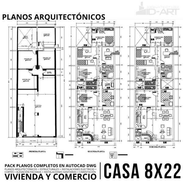 PLANOS ARQUITECTÓNICOS