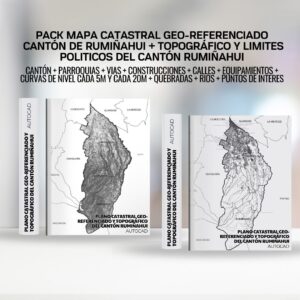 PLANO CATASTRAL GEO-REFERENCIADO Y TOPOGRÁFICO DEL CANTÓN RUMIÑAHUI