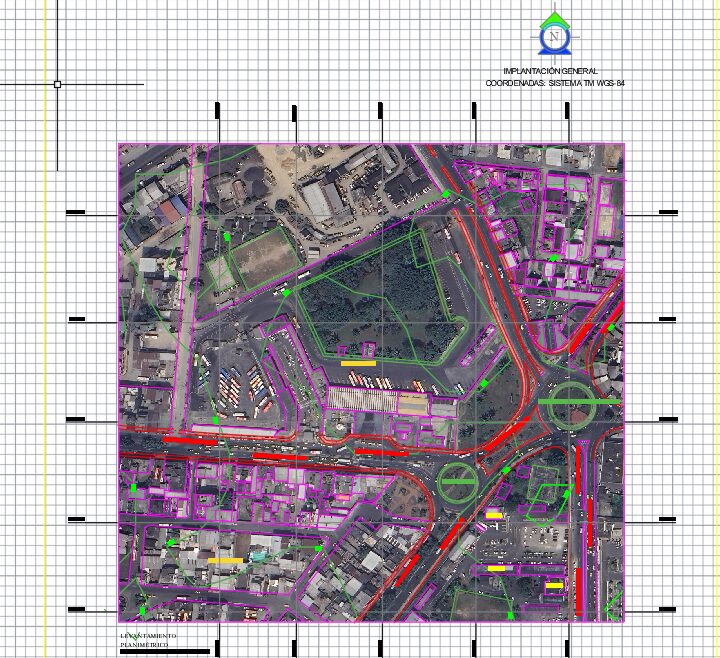 PLANO GEOREFERENCIADO SANTO DOMINGO (Sector Av. Abraham Calazacón)