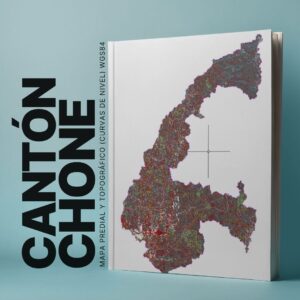 CHONE CANTÓN MAPA CATASTRAL Y TOPOGRÁFICO (CURVAS DE NIVEL) WGS84