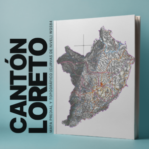 LORETO CANTÓN MAPA CATASTRAL Y TOPOGRÁFICO (CURVAS DE NIVEL) WGS84