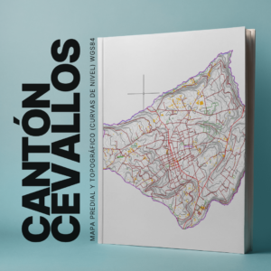 CANTON CEVALLOS MAPA PREDIAL Y TOPOGRÁFICO (CURVAS DE NIVEL) WGS84