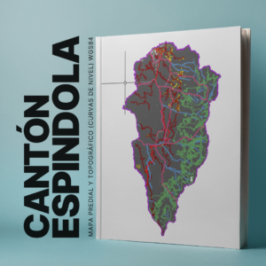 CANTON ESPINDOLA MAPA PREDIAL Y TOPOGRÁFICO (CURVAS DE NIVEL) WGS84
