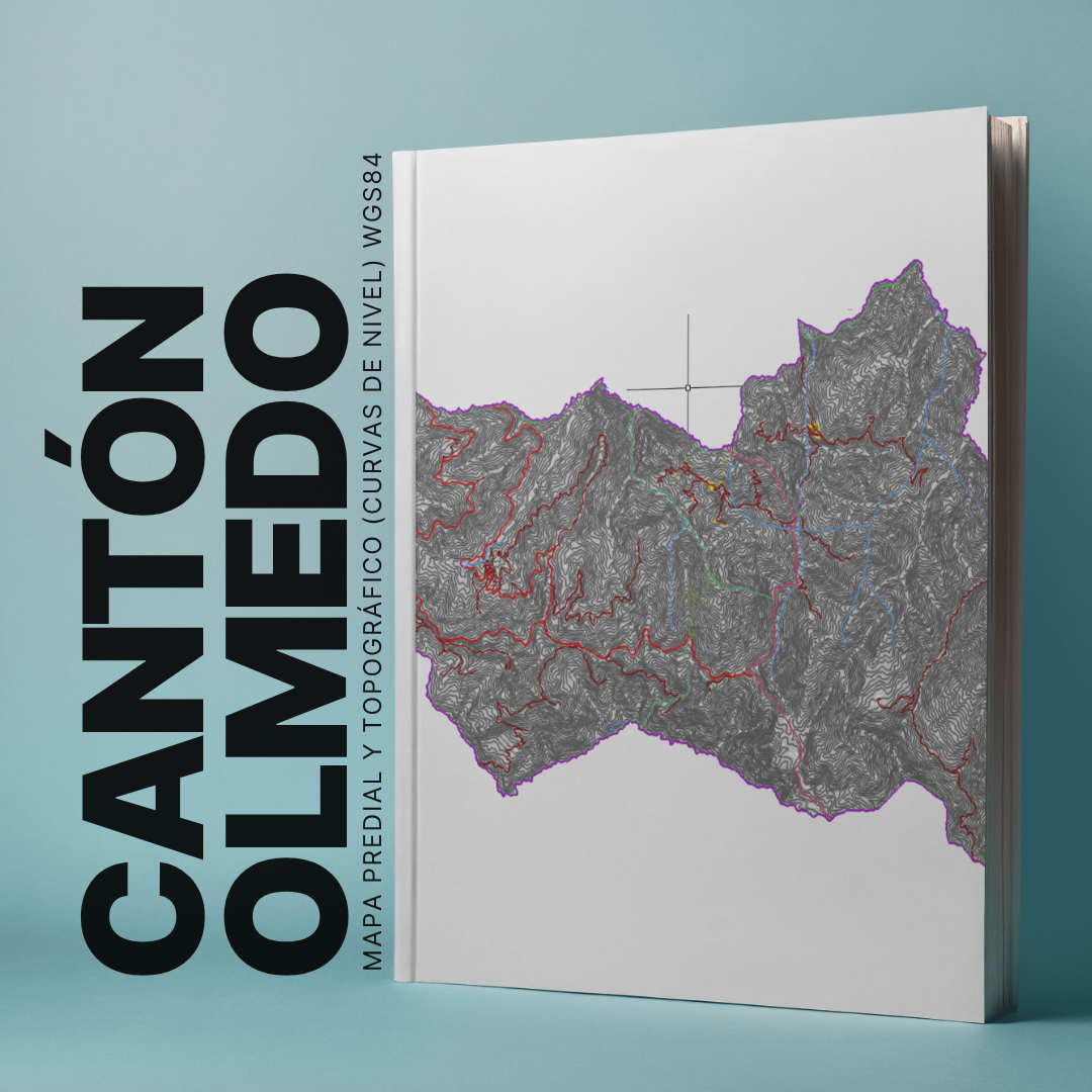 CANTON OLMEDO MAPA PREDIAL Y TOPOGRÁFICO (CURVAS DE NIVEL) WGS84