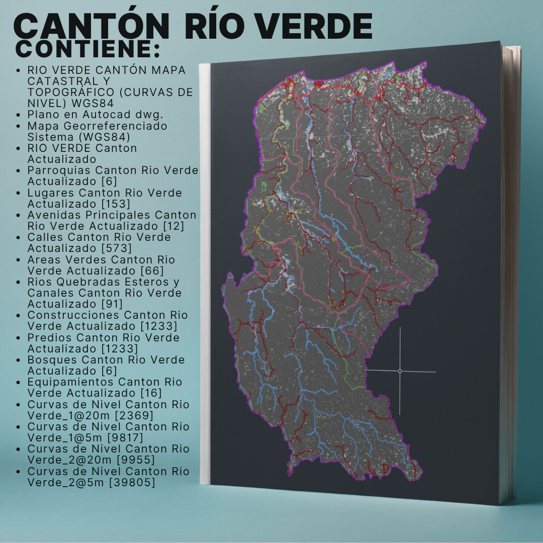ESMERALDAS PROVINCIA COMPLETA MEGAPACK (7 CANTONES PREDIALES Y TOPOGRAFICOS) WGS84 - Imagen 13