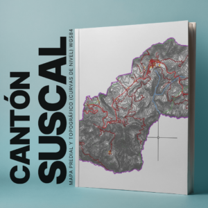 CANTON SUSCAL MAPA PREDIAL Y TOPOGRÁFICO (CURVAS DE NIVEL) WGS84
