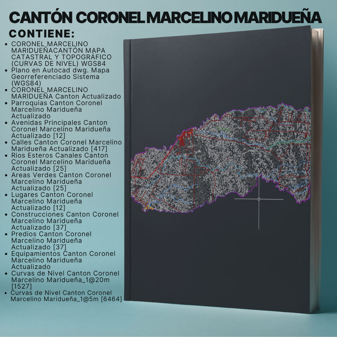 CANTON CORONEL MARCELINO MARIDUEÑA MAPA PREDIAL Y TOPOGRÁFICO (CURVAS DE NIVEL) WGS84 (1)